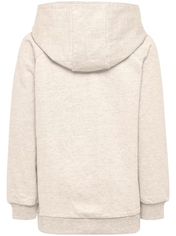 Hummel Baumwoll-Hoodie Hmlgo Kids Cotton Logo Hoodie in EGRET MELANGE