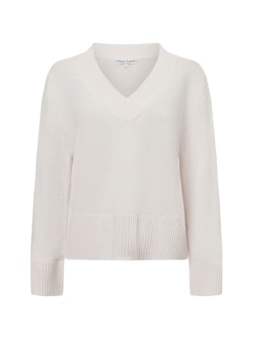 Marie Lund Strickpullover aus Merinowolle in ecru - 0002