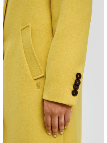 s.Oliver Outdoor-Mantel langarm in Gelb