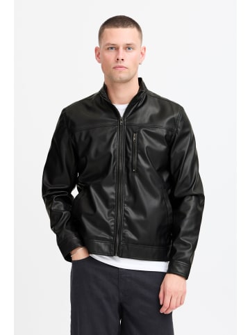 BLEND Lederjacke BHELON in Schwarz