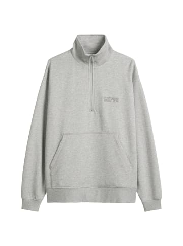 Marc O'Polo DENIM Troyer-Sweatshirt relaxed in Stone Melange