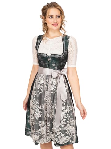 MarJo Dirndl VANESSA in grün-silber