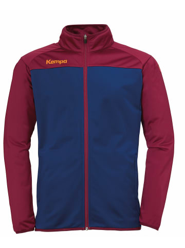 Kempa Trainingsjacke PRIME POLY JACKE in deep blau/deep rot