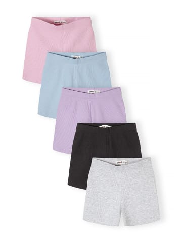 Minoti 5-er Pack Leggings 30SHORT164 in hellblau