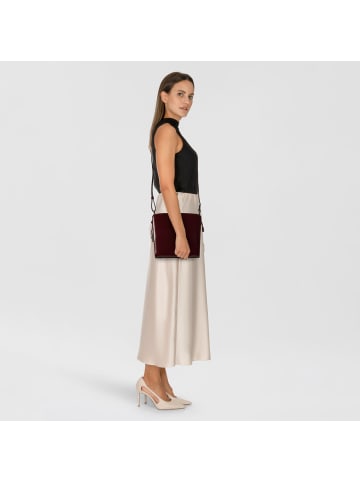 PICARD Black Tie Black Tie Umhängetasche Leder 22 cm in vino