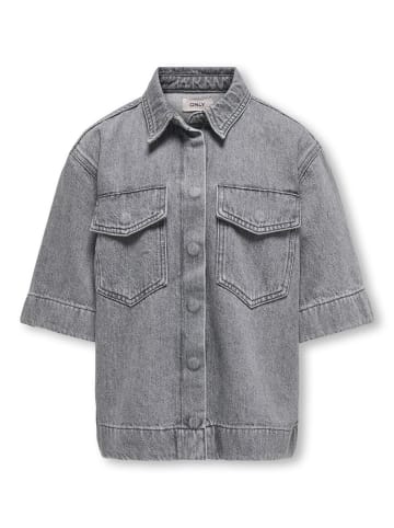 KIDS ONLY Jeanshemd in Medium Grey Denim