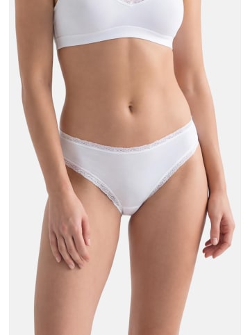Conta Hüftslip Modal in Weiß / schwarz