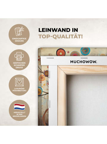MuchoWow Leinwand bilder Stilvoller Baum (BxH)