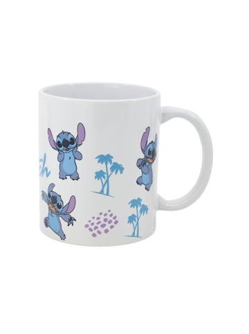 Stitch Tasse im Geschenkkarton in Weiß