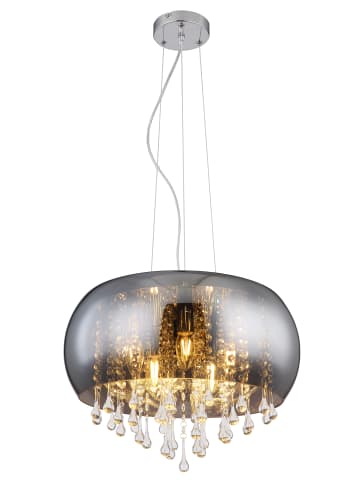 Globo lighting Hängeleuchte "KALLA" in silver