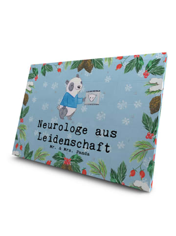 Mr. & Mrs. Panda Tee Adventskalender Neurologe Leidenschaft mit ... in Eisblau