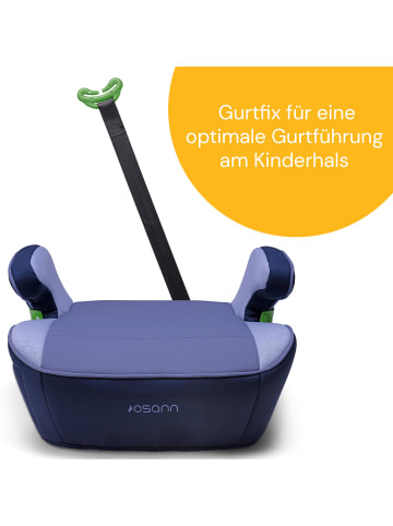 Osann Kindersitz "Junior Isofix Gurtfix i-Size" Pixel Navy - von 126-150 cm