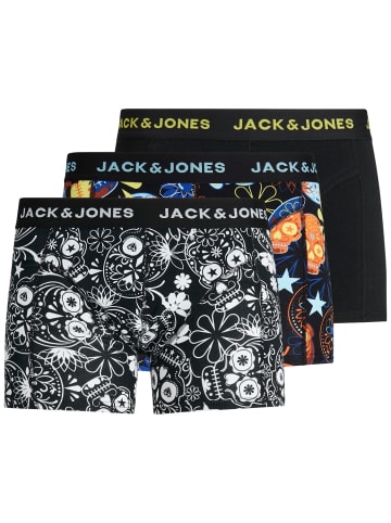 Jack & Jones Boxershorts 'Sugar Skull' in schwarz