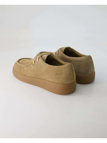 Sioux Sportliche Schnürschuhe in Beige