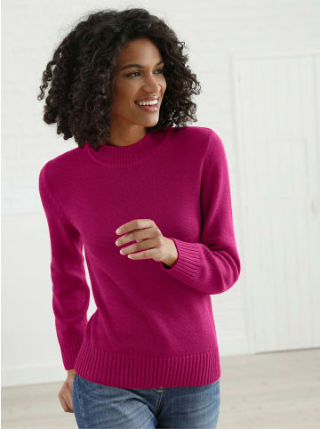 WITT WEIDEN Stehkragenpullover in fuchsia