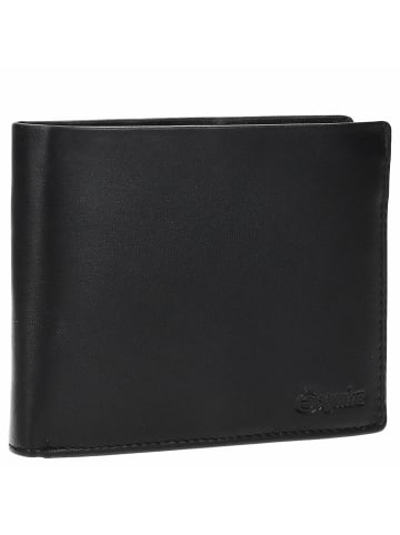 Esquire New Silk - Geldbörse 12cc 12.5 cm in schwarz