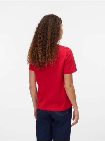 Vero Moda Top in Ribbon Red