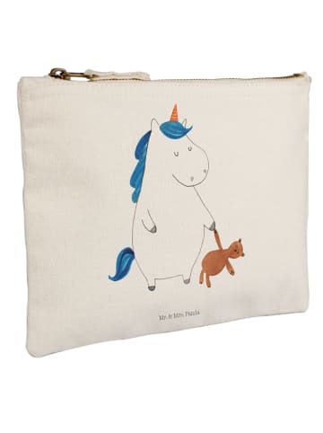 Mr. & Mrs. Panda Menschrmäppchen Einhorn Teddy ohne Spruch in Weiß