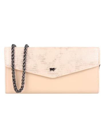 Braun Büffel Lizzy Clutch Geldbörse Leder 19.5 cm in nude