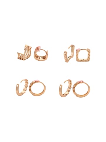 faina Women Earrings Set in gold rose silver