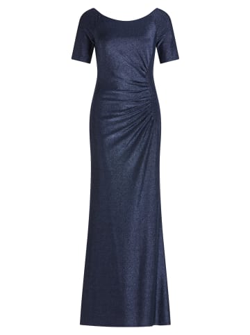 Vera Mont Abendkleid im Glitzer-Look in Dark Blue/Grey