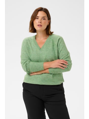 KAFFE curve Strickpullover KCniela Regular fit in Sea Spray Melange