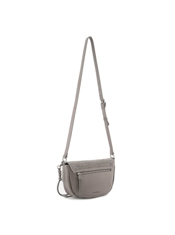 FREDs BRUDER Weave Harmony Umhängetasche Leder 25 cm cool grey