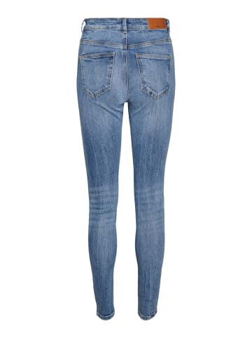 Noisy may Jeans NMCALLIE HW SKINNY skinny in Blau