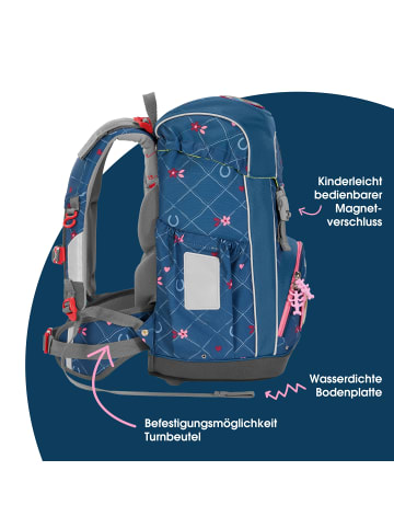Step by Step GIANT „Horse Lima“, 10-teilig, blau, inkl. Trinkfl in Horse Lima