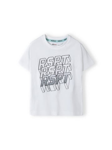 Minoti T-Shirt aqua 5 in weiß