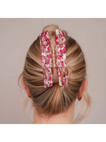 Claide Haarspangen und -clips Linnea  in  Pink, Weiß