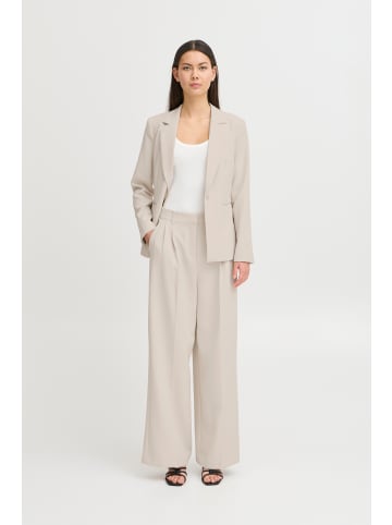 ICHI Anzug IHLEXI Loose fit in Oatmeal