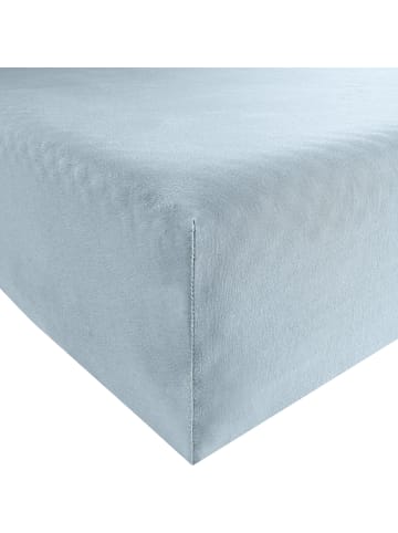 Erwin Müller Interlock-Jersey Spannbettlaken Nürnberg in hellblau