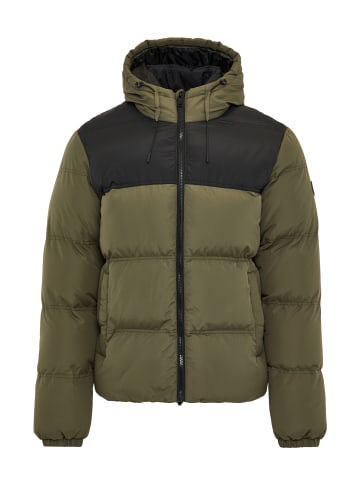 Threadbare Steppjacke THB Jacket Firth Padded in Black/Khaki