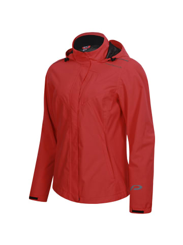 Protective Bike-Regenjacke P-Rain II in Fire Red