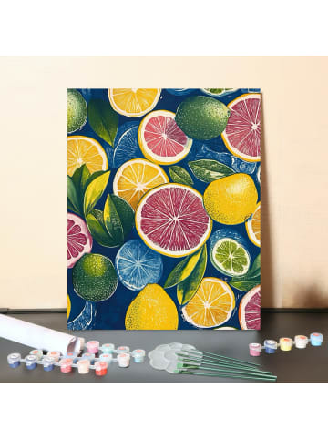 ARTNANAS DIY Malen nach Zahlen Set-"Zitruszauber"