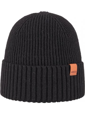 ARECO Strickmütze in schwarz