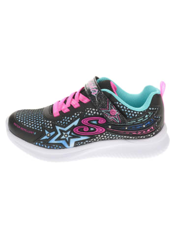 Skechers Sneaker Low in Schwarz/Pink