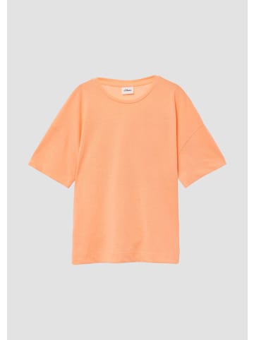 s.Oliver T-Shirt kurzarm in Orange