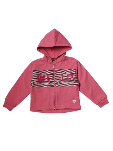 KOROSHI MÄDCHEN SWEATSHIRT in FUCSIA / FUCHSIA