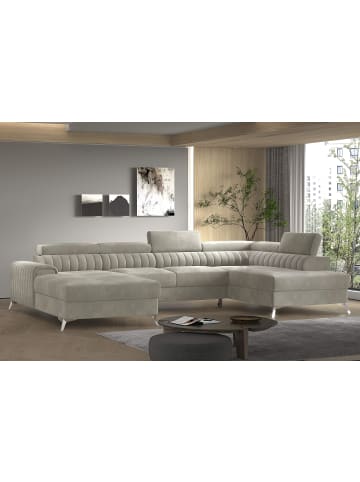 MF Design Lazy Recamiere Rechts in Mushroom -  (L) 202 x (B) 354 x (H) 92 cm
