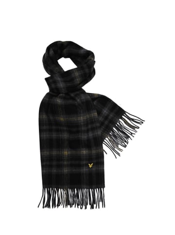 Lyle & Scott Strickschal in Schwarz