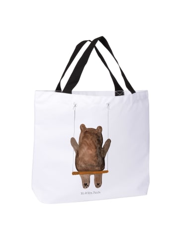 Mr. & Mrs. Panda Schultasche Bär Schaukel ohne Spruch in Weiß