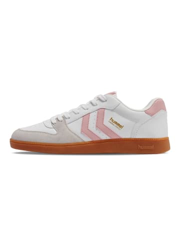 Hummel Schnürsenkel Sneaker Handball Perfekt Lebensstil Erwachsene in WHITE/PINK