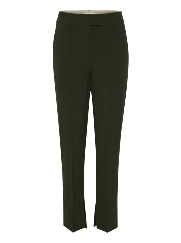 b. young BYDANTA SLIT PANTS 2 - HEAVY WOVEN Regular fit in Rosin