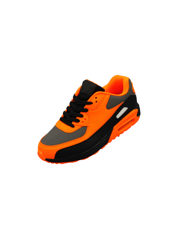 Roadstar Sneaker in Schwarz/Orange