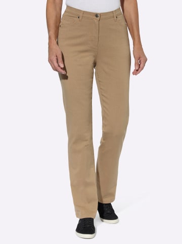 Sieh an! 5-Pocket-Jeans in camel