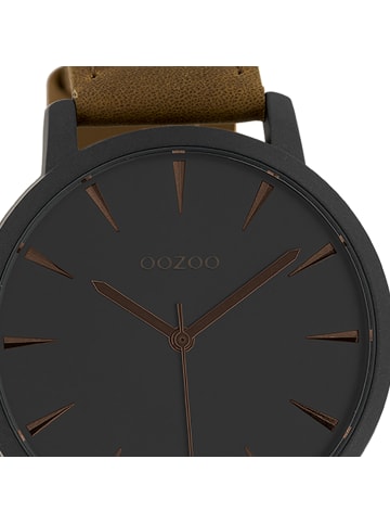 Oozoo Analog-Armbanduhr Oozoo Timepieces braun groß (ca. 40mm)