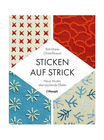 Haupt Sticken auf Strick