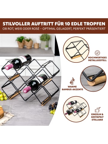 eluno Weinregal 2er-Set